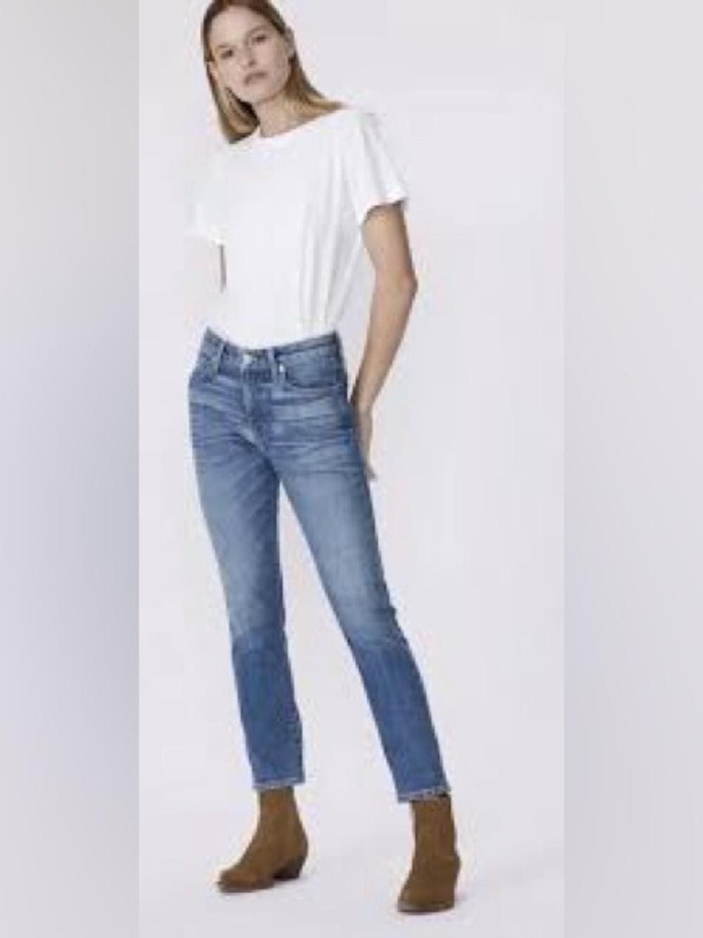SLVRLAKE Lou Lou Slim-Leg Jeans N258-8